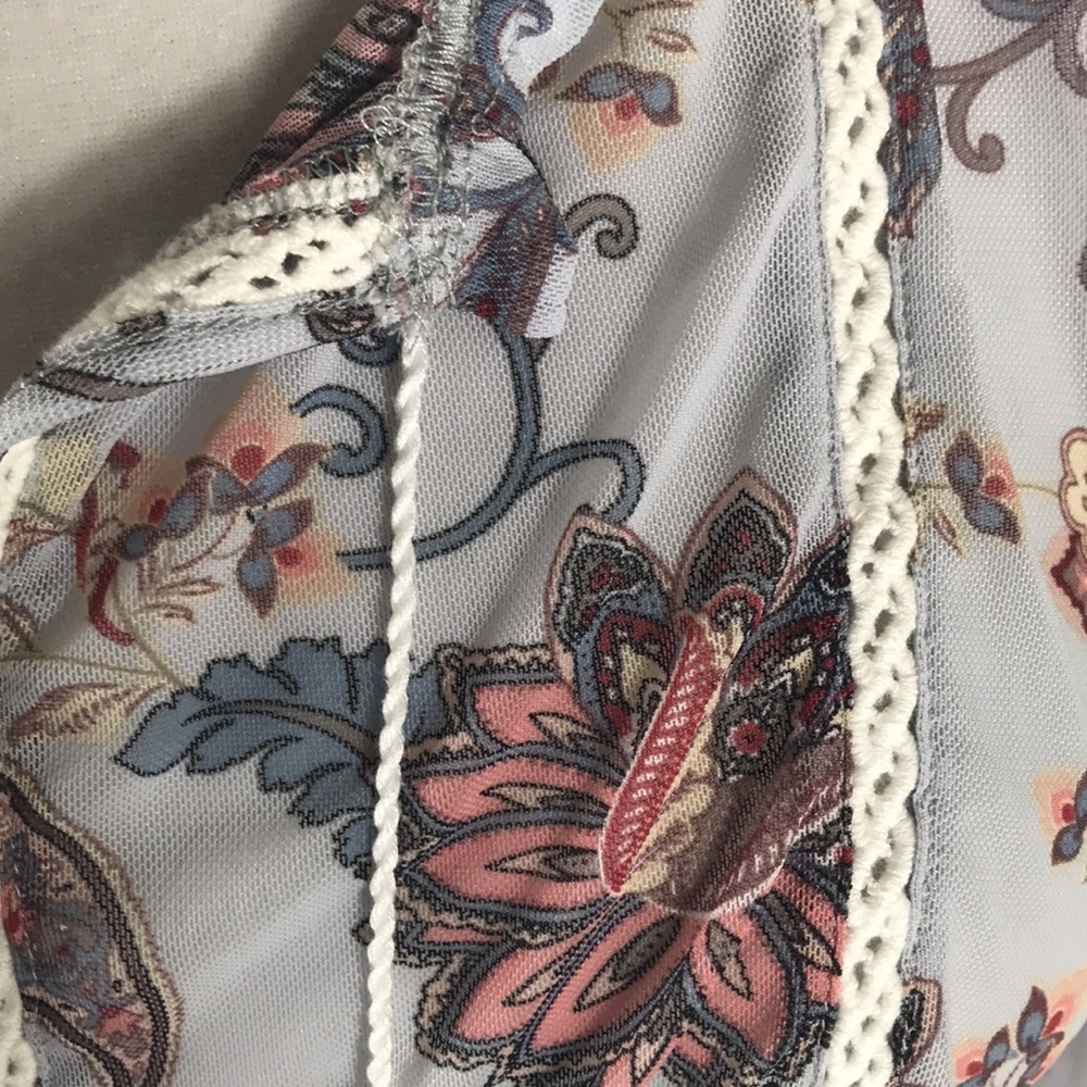 Perseption Concept Cottagecore Peasant Blouse, Wo… - image 3